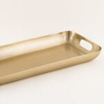 دلتي صينية تقديم ذهبية 65*25*5 سم image number 1