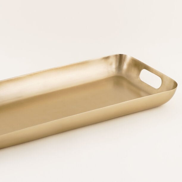 دلتي صينية تقديم ذهبية 65*25*5 سم image number 1