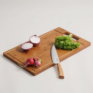 Alberto carbonized bamboo cutting board 50*30*2cm