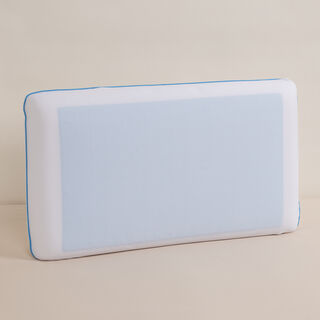 Cottage memory cool gel jacquard pillow 70*45*12cm, white