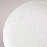 La Mesa white porcelain 18 pc dinner set image number 2