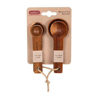 4 Pcs Alberto Wooden Measuring Spoons