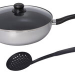 Non Stick Deep Frypan With Skimmer image number 2