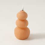 Homez Candle 15Cm Soy Wax, Orange image number 0
