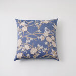 Boutique Blanche cotton bird embroidery cushion 45*45cm image number 1
