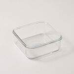 Glasslock square food container 900ml image number 1