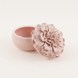 Homez Peaceful Peach Decor Bowl Blush Pink 11.5*11.5*10.8 Cm