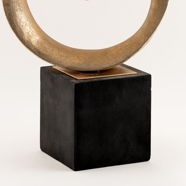 Homez sable pisa decorative sculpture 45*32*67.5cm, gold image number 4