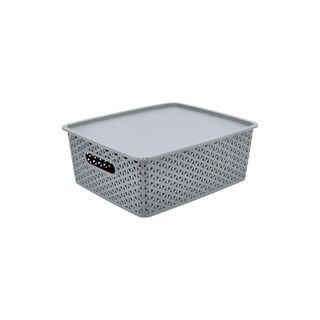 RATTAN STORAGE BOX STACKABLE