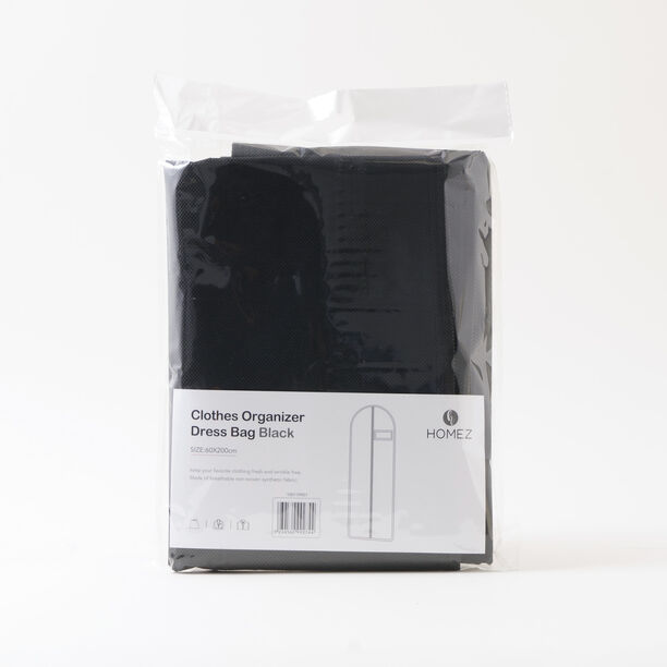 هومز منظم ملابس حقيبة بدلة من البوليستر، اسود 42*29*38 سم image number 4