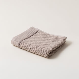 Boutique Blanche jaquard cotton small towel, beige, 50*30cm