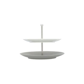 Mawal Porcelain 2 Tier Cake Stand