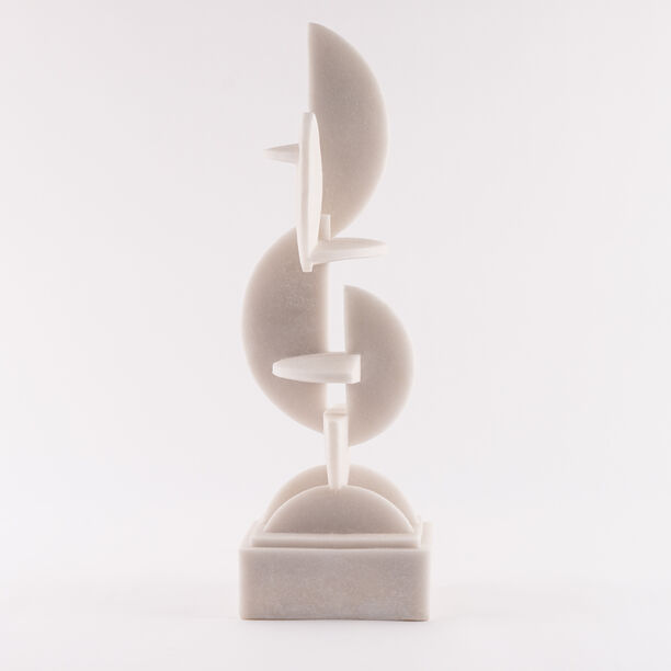 Homez resin jazz decorative sculpture 26.5*20*59.5cm, white image number 1