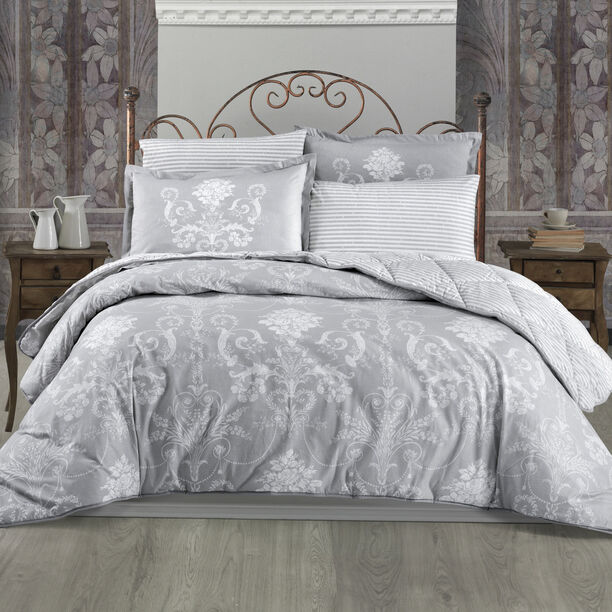 Buy Cottage 3 Pieces Comforter Set Shookka Grey Twin Size Online Nice