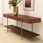 Homez da vinci console, walnut 150*50*75 cm image number 3