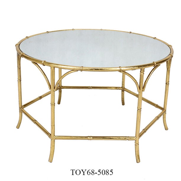 Bamboo Round Coffee Table image number 0
