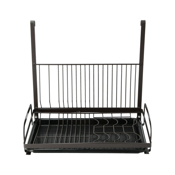 Alberto Coffee Coated Over The Shelf Dish Rack image number 3