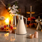 Steel Vacuum Flask Matt Silver And Pink 1.0L image number 0
