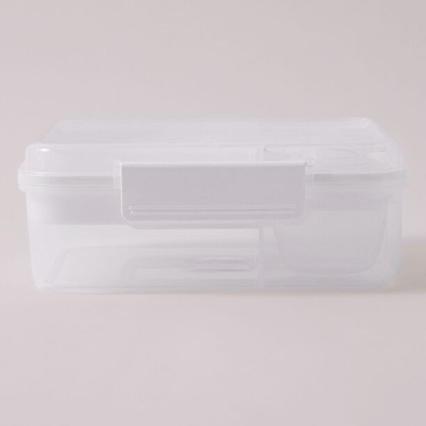 البرتو وعاء سلطة بلاستيك، أبيض 16.8*18.1*8.4سم image number 0