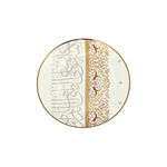 La Mesa white bone porcelain/glass 4 pc side plate image number 3