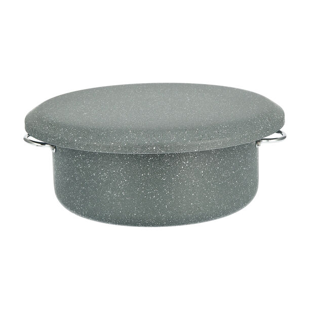 Marble Coating Casserole With Serving Lid image number 1