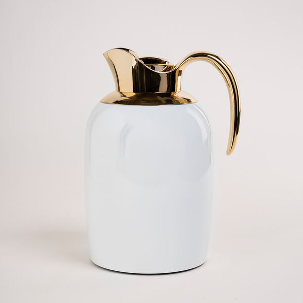 Dallaty Sarab steel vacuum white/gold 1.3L image number 0