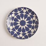 Bahja blue porcelain 18 Pcs dinner set image number 3