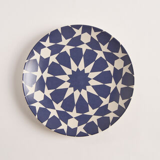 Bahja blue porcelain 18 Pcs dinner set