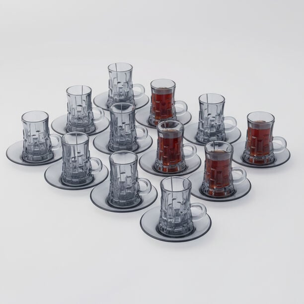 دلتي كاسات شاي 12 قطعة image number 2