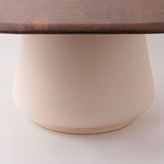 Homez wooden coffee table 80*80*40cm