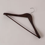 هومز علاقة ملابس خشبية، بني 37*37*33 سم image number 1