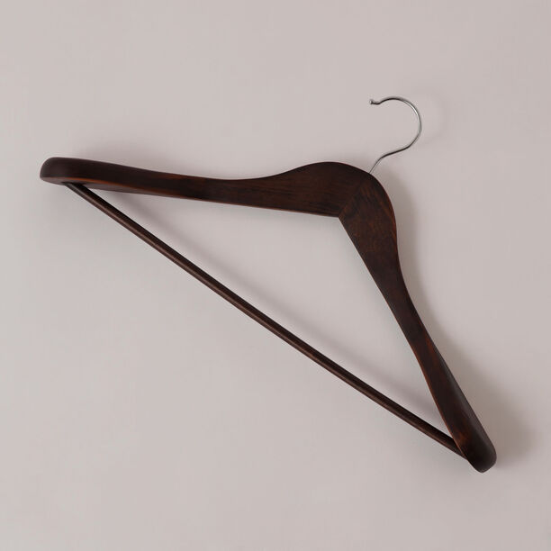 هومز علاقة ملابس خشبية، بني 37*37*33 سم image number 1