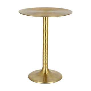 SIDE TABLE METAL GOLD