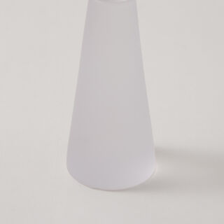 La Mesa Set Of 2 Tall Glasses Frosted Bottom Modern Design