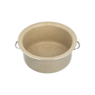 Marble Coating Casserole With Serving Lid
