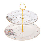 2 Tier Dessert Serving Butterfly image number 0