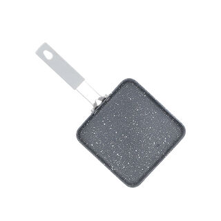 Alberto Square Frypan With Silicone Handle Non Stick   L:12*W:12cm 2.00Mm  