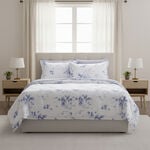 كوتاج طقم لحاف 6 قطع مايكروفايبر بريتي ليفز لافندر، كينج 240*220سم image number 0