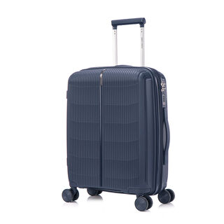 Travel vision durable PP 3 pcs luggage set, navy blue