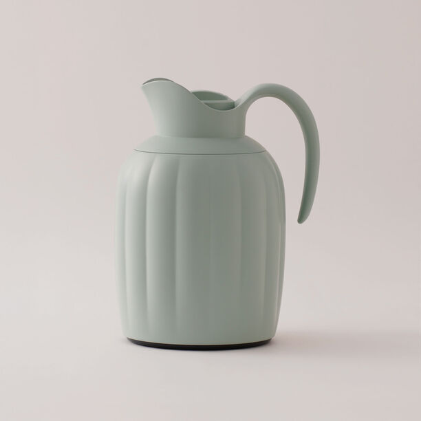 دلتي دلة حافظة للحرارة بلاستيك، أخضر 1لتر image number 0