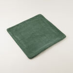 Homez Green Plain Cushion Cover, 45*45Cm image number 0