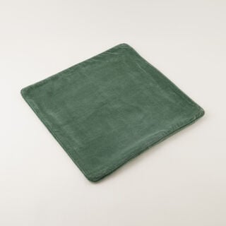 Homez Green Plain Cushion Cover, 45*45Cm