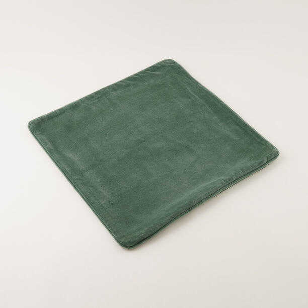 Homez Green Plain Cushion Cover, 45*45Cm image number 0