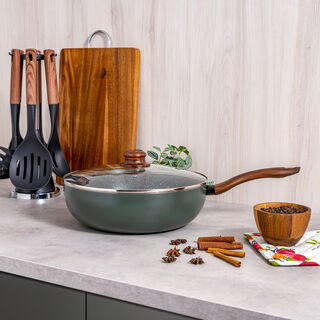 Alberto green deep frypan 30 cm