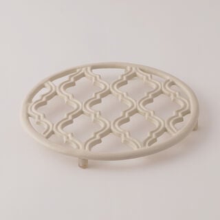 البرتو حامي أواني الومنيوم 22*22سم، أبيض