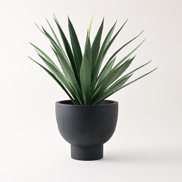 Homez artificial plant in black pot image number 0