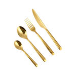 Brenda 16 Pcs Cutlery Set Shiny Gold image number 1