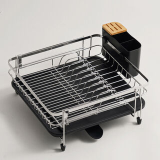 Alberto stainless steel expandable dish rack 29.5*37*17cm