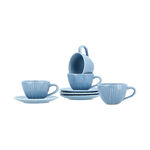 dallaty FIG 8pcs coffee set light blue 100 cc image number 1