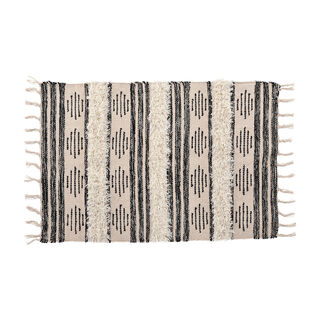 Cottage Cotton Rug Wool Shag 60X90 Cm